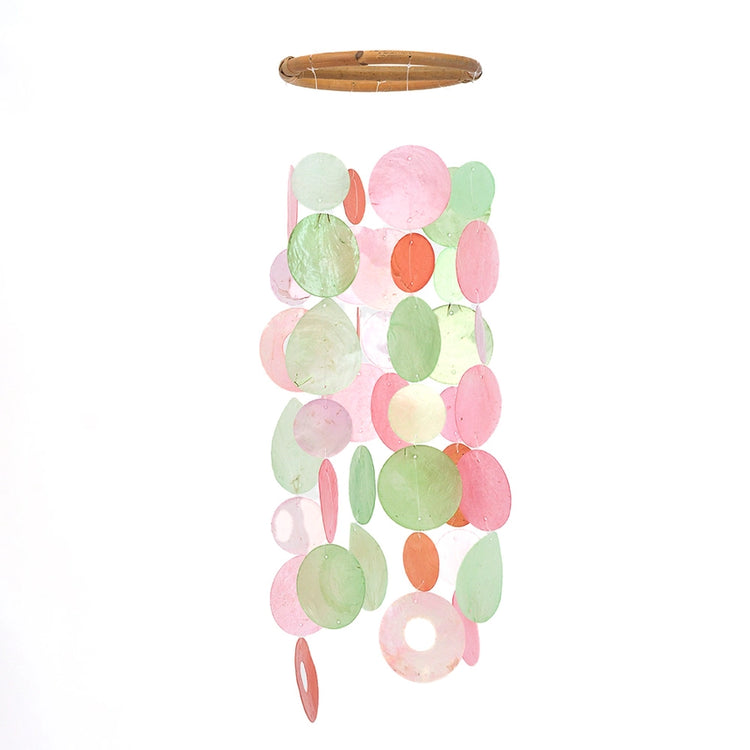 Small Round Capiz Chime