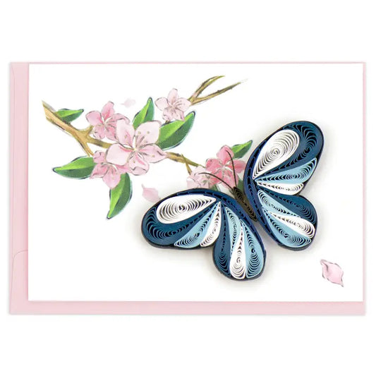 Butterfly Gift Enclosure Mini Card