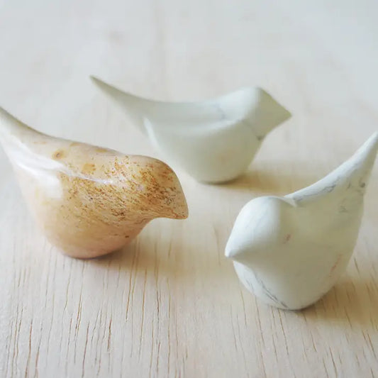 Natural Bird Soapstone