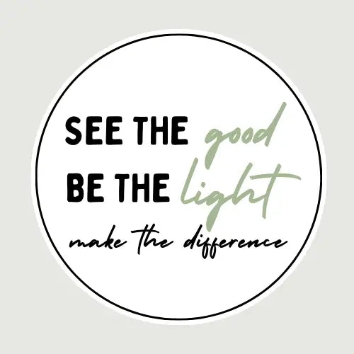 See The Good Vinyl Sticker