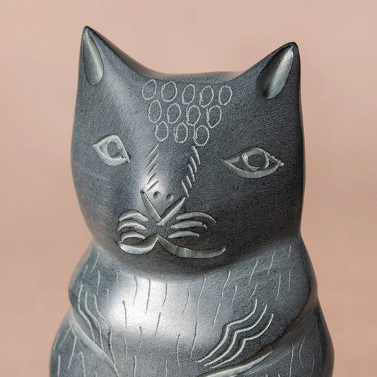 Palewa stone Cat Eyeglass Holder