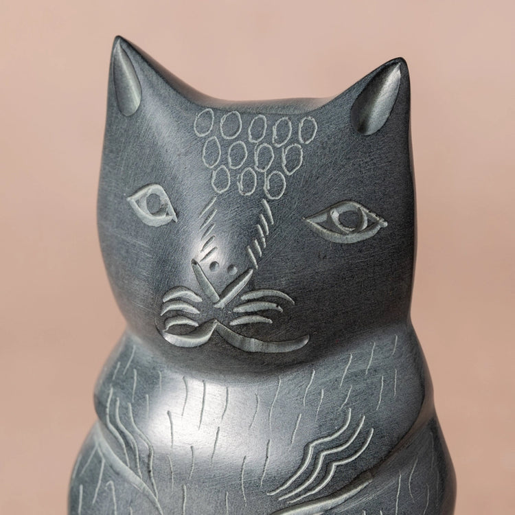 Palewa stone Cat Eyeglass Holder