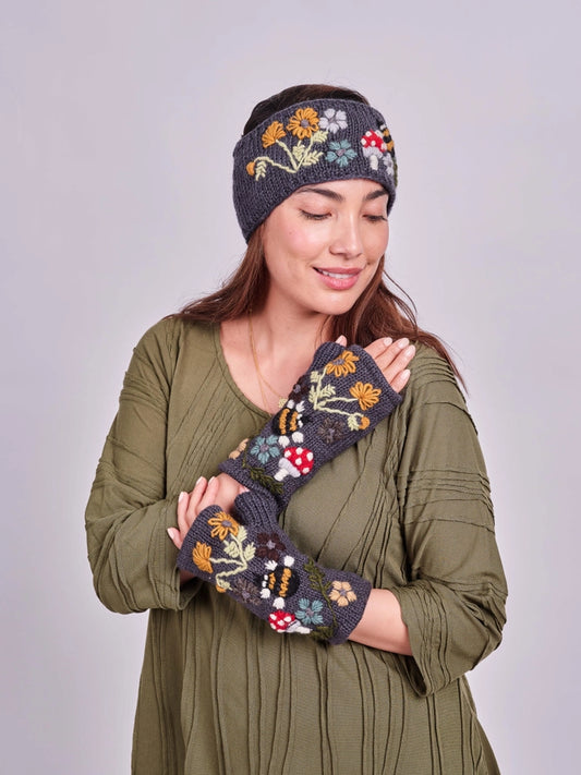 Mushroom Wool Winter Accessories