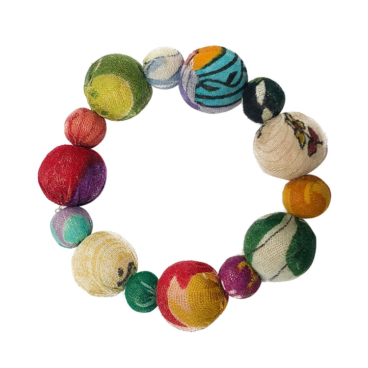 Kantha Betty Bauble Bracelet