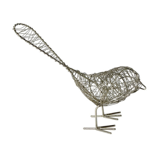 Upcycled Metal Wire Bird