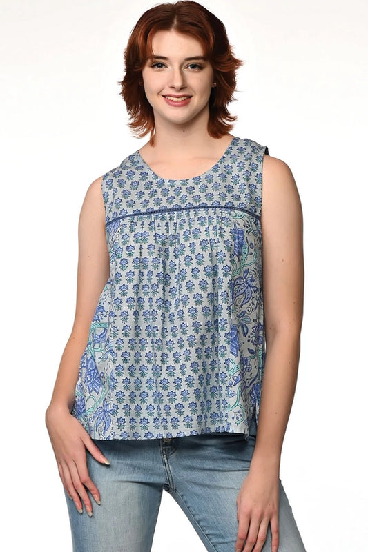 Pavitra Block Print Top
