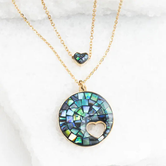 Journey Together Abalone Necklace