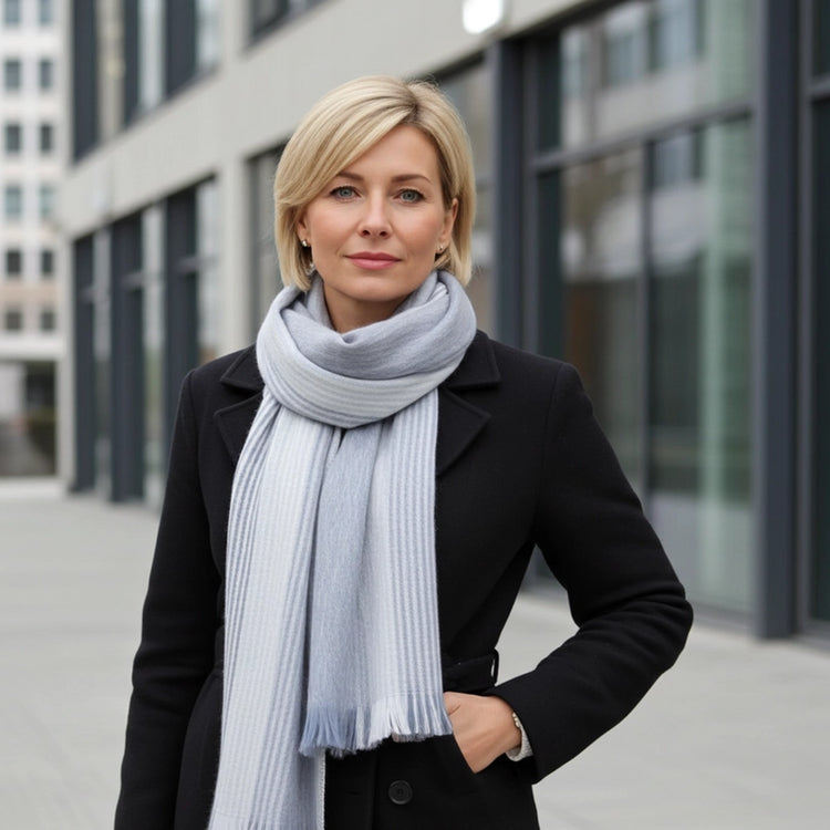 Alpaca Scarf - Polar Drift