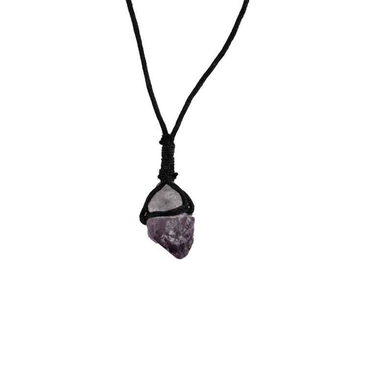 Simple Rough Mineral Necklace