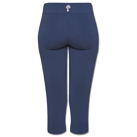 Mini Mushroom Organic Cropped Leggings