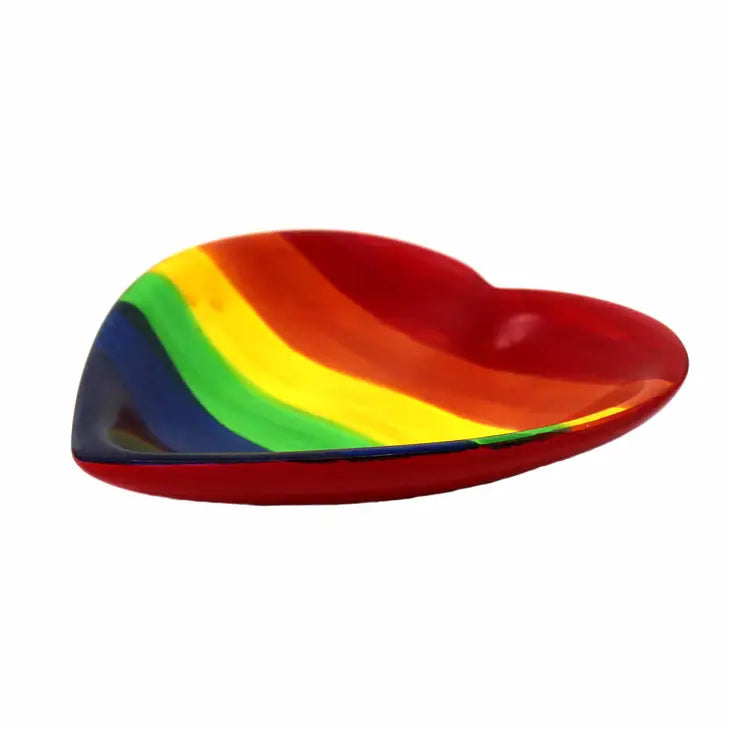 Rainbow Heart Dish