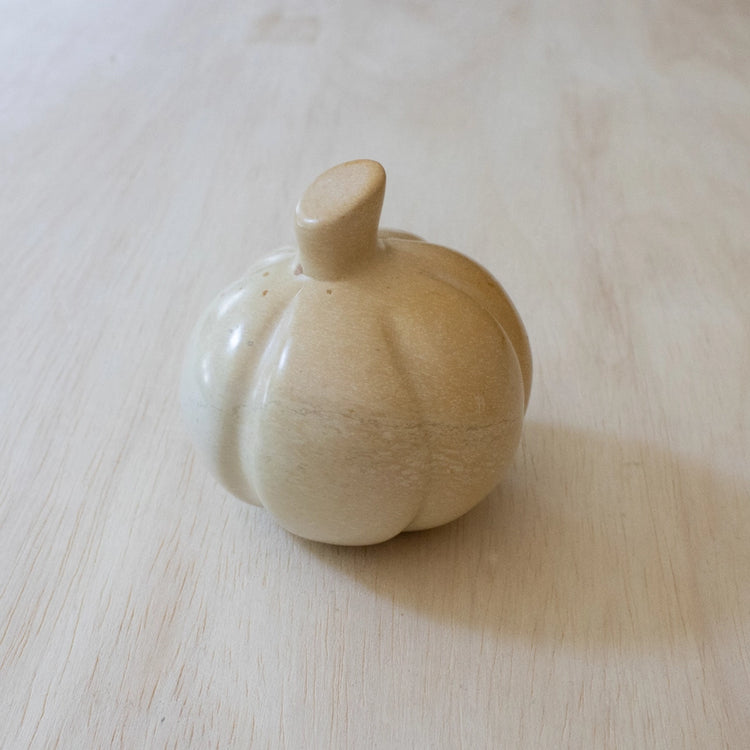 Natural Soapstone Pumpkin