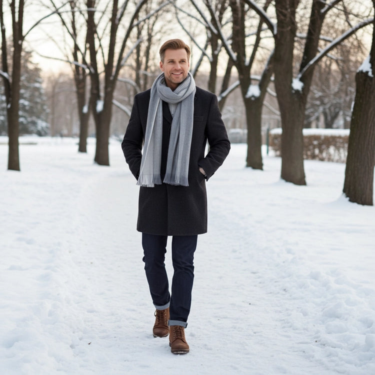 Alpaca Scarf - Polar Drift