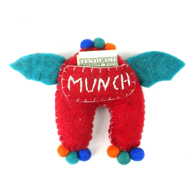Felt Monster Tooth Fairy Plush