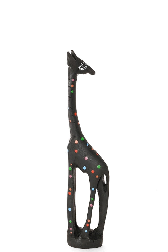 Jacaranda Black and Polk Dot Giraffe