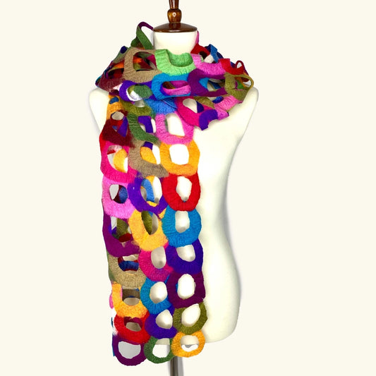 Ring Multicolor Scarf