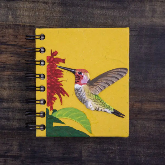 Small Yellow Hummingbird Notebook