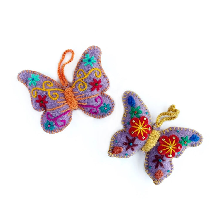 Colorful Butterfly Ornament