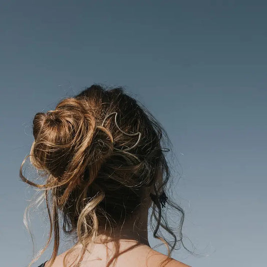 Indukala Crescent Barrette