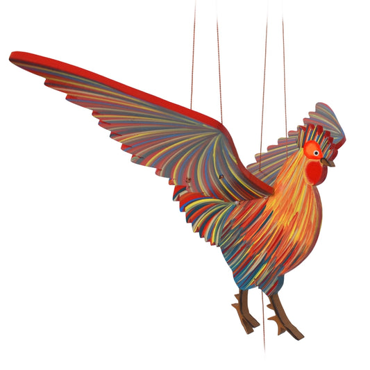 Rooster Flying Bird Mobile
