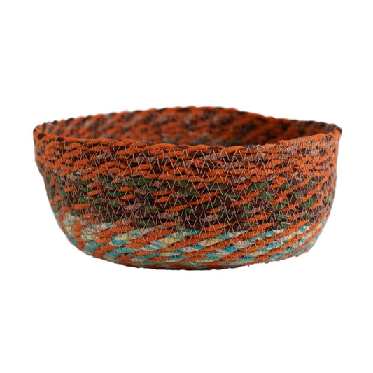 Swirling Sari Basket