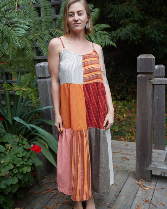 Patchwork Cotton Sundress