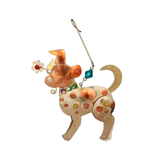 Poppy Dog Ornament