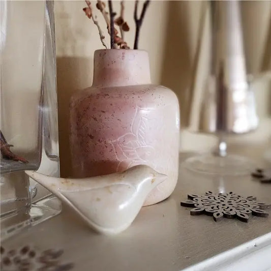 Natural Bird Soapstone