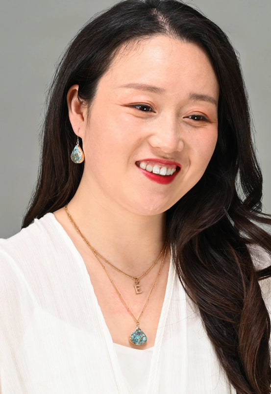 Emperor Stone Blossom Earrings