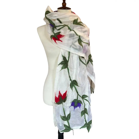 Flower Vine Scarf
