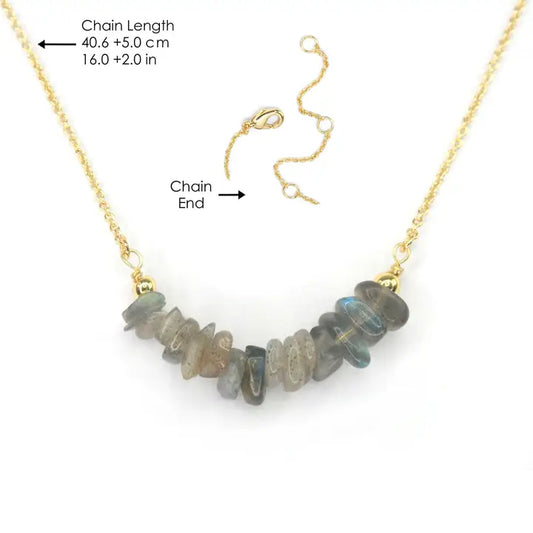 Uplifting Stones Labradorite Necklace