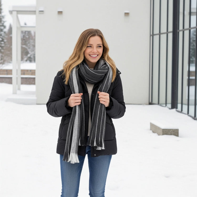 Black Pearl Alpaca Scarf