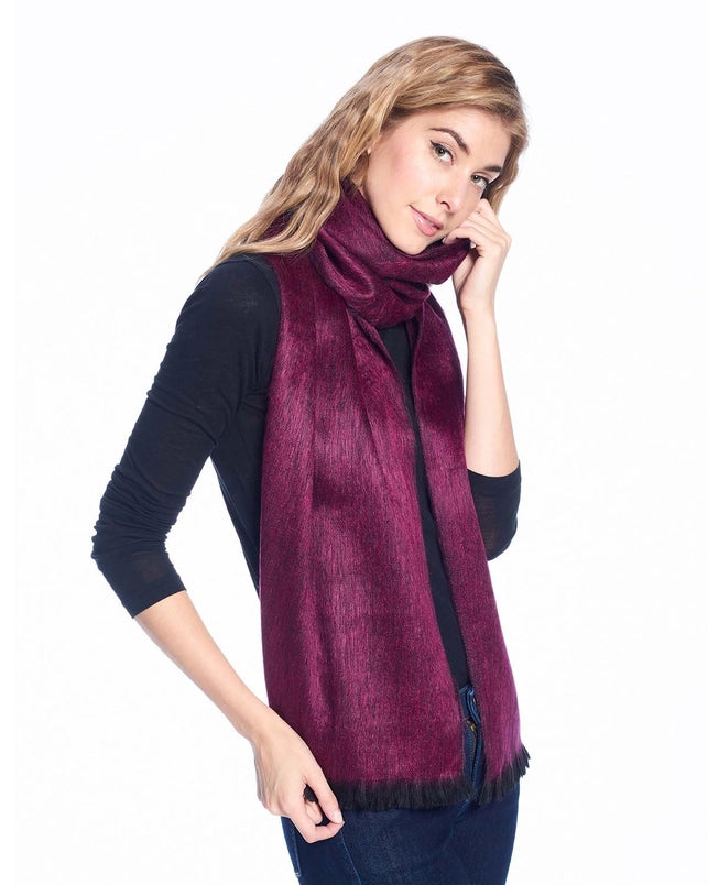 Ruby Alpaca Scarf