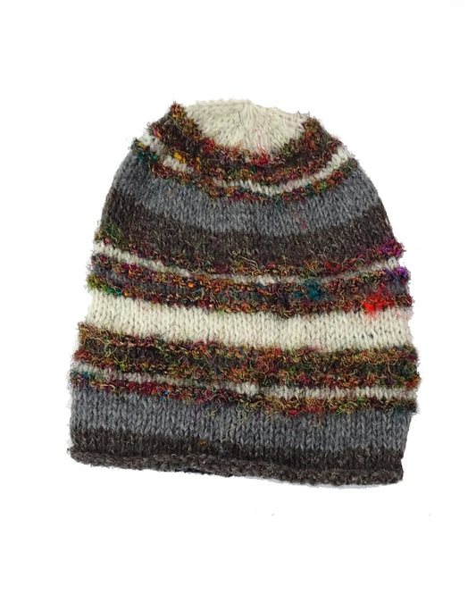 Wool and Silk Beanie