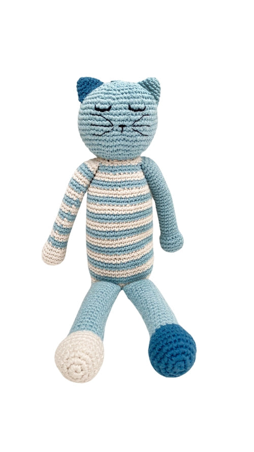 Knitted Kitten Plush Toy
