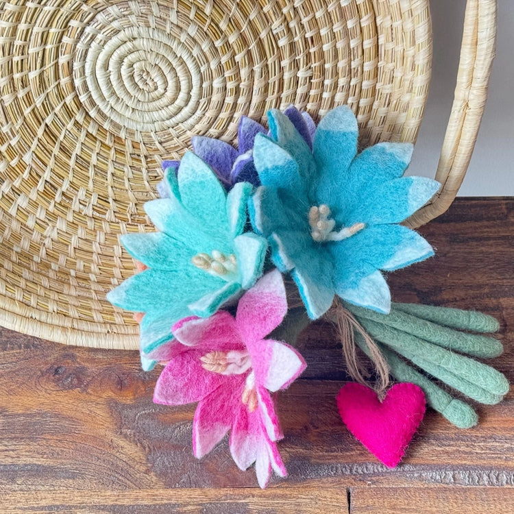 Felt Flower Bouquet
