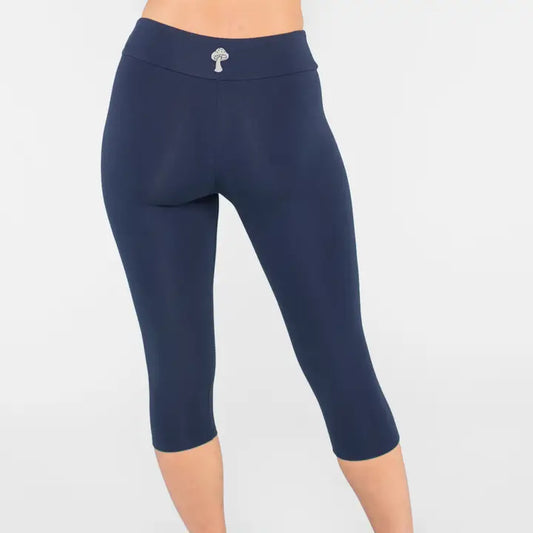 Mini Mushroom Organic Cropped Leggings