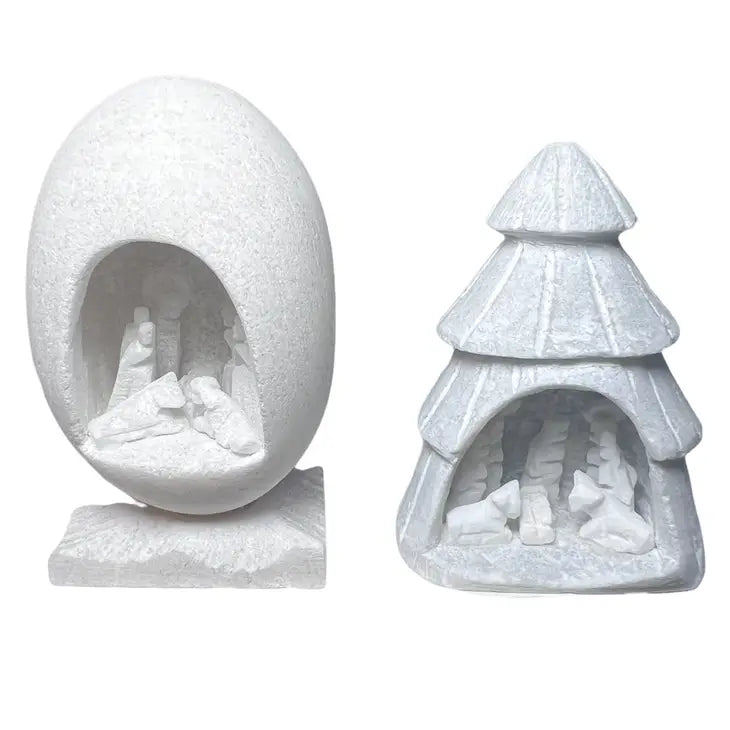Alabaster Nativity Scenes