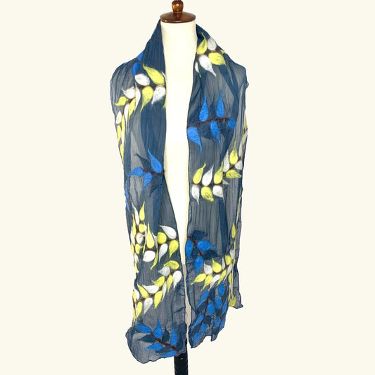Blue Willow Scarf