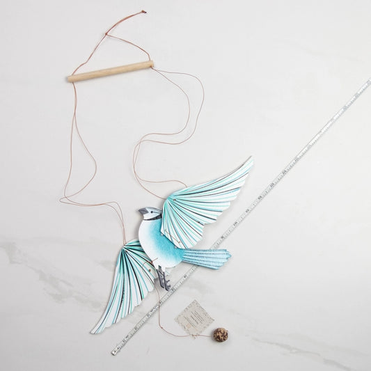 Blue Jay Flying Mobile