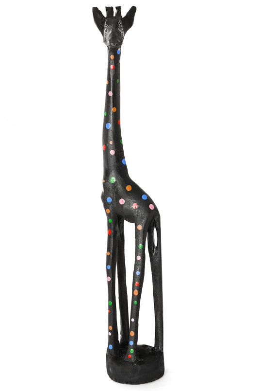 Jacaranda Black and Polk Dot Giraffe