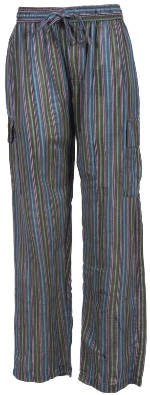 Cotton Hand-Loomed Cargo Pants