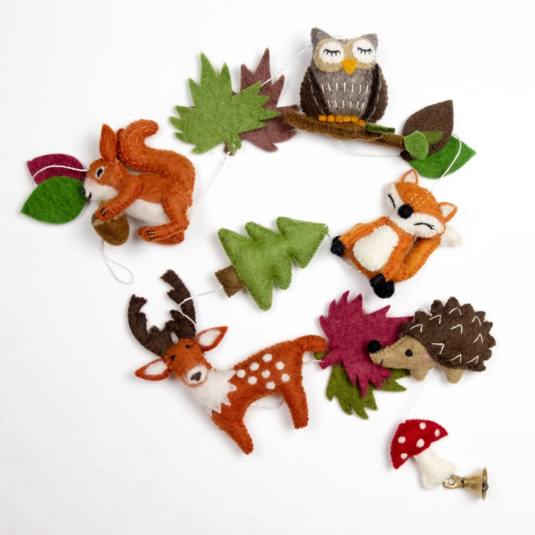 Forest Animal Garland