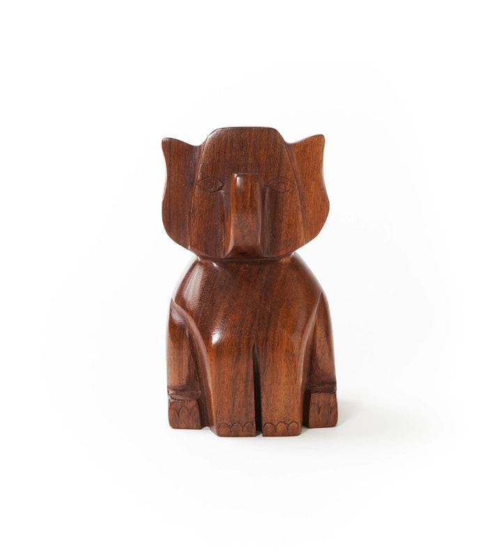 Wooden Elephant Eyeglass Holder