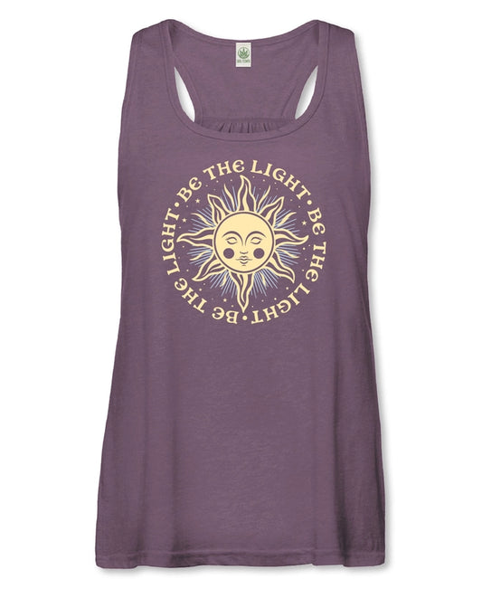 Be The Light Racerback Tank