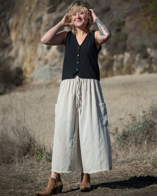 Striped Kurta Pants