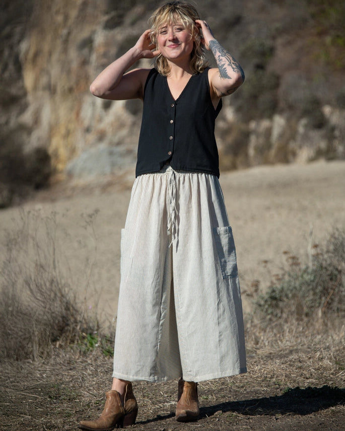 Striped Kurta Pants