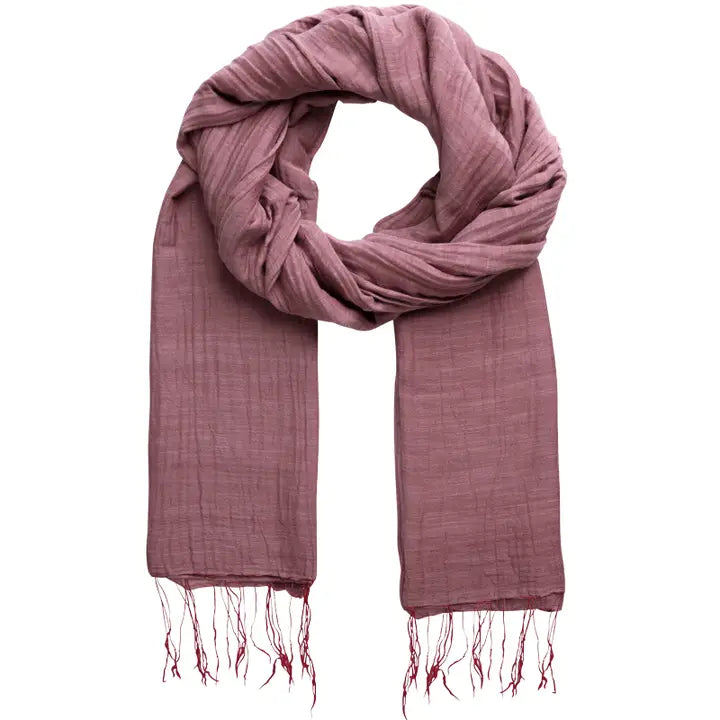 Silk and Cotton Blend Shawl