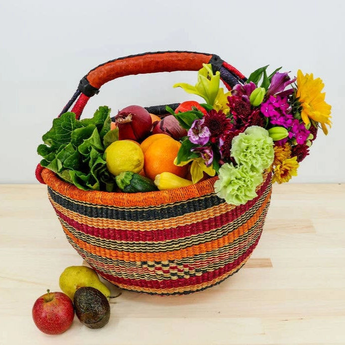 Medium Ghanaian Bolga Shopper Basket