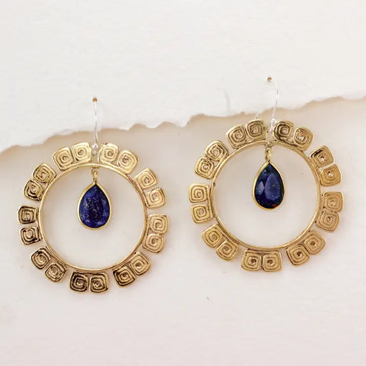 Athena's Hoop Earring